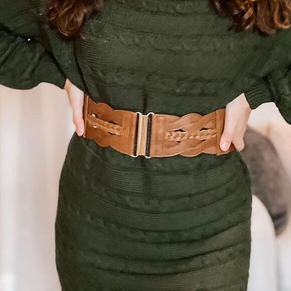 Wide Boho Waist Belt main image 5
